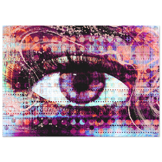 Augen - Das Tor zur Seele Digitale Kunst Poster